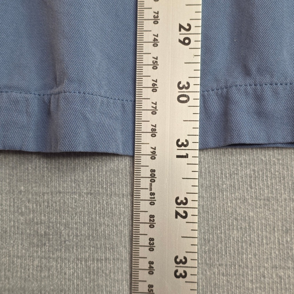 Tommy Bahama Silk Camp Shirt Mens XXL Blue Tropical Resort Luxury Minimalist - Picture 10 of 11